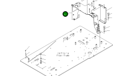 Кронштейн 20Y-54-65161 Komatsu