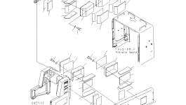 Капот 426-Z84-2672 Komatsu