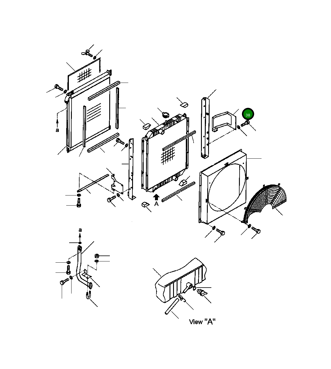 Кронштейн 208-979-6420 Komatsu