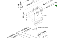 Палец 2123-4197 Komatsu
