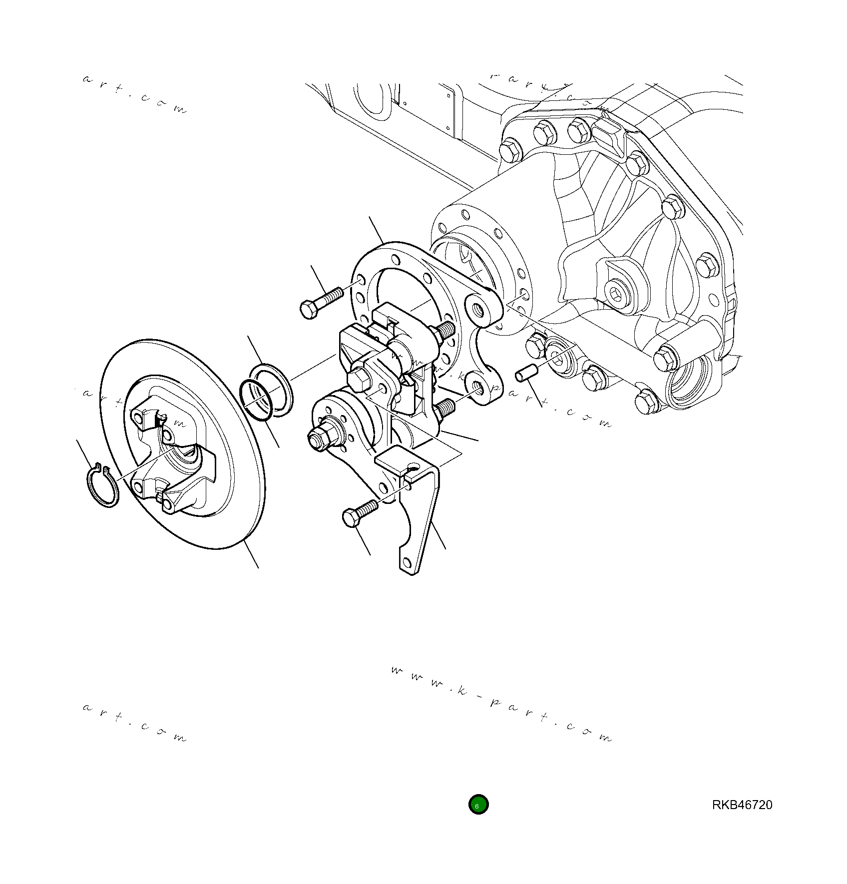 Кронштейн CA0146374 Komatsu