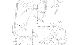 Кронштейн 21X-54-24140 Komatsu