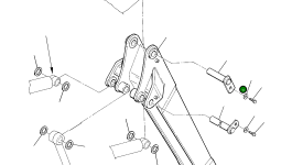 Палец 21D-09-43270 Komatsu