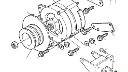 Кронштейн 6810-81-6231 Komatsu