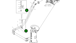 Клипса 20K-62-31870 Komatsu