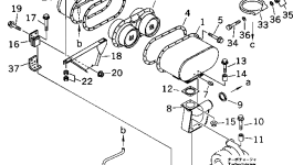 Кронштейн 6138-12-5650 Komatsu