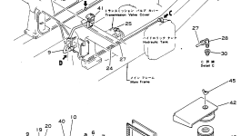 Кронштейн 566-91-11490 Komatsu