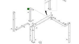 Опора K1004423 Komatsu
