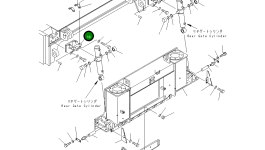 Кронштейн 262-70-72220 Komatsu