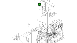 Кронштейн 6738-11-4680 Komatsu