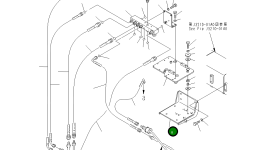 Кронштейн 569-43-83511 Komatsu
