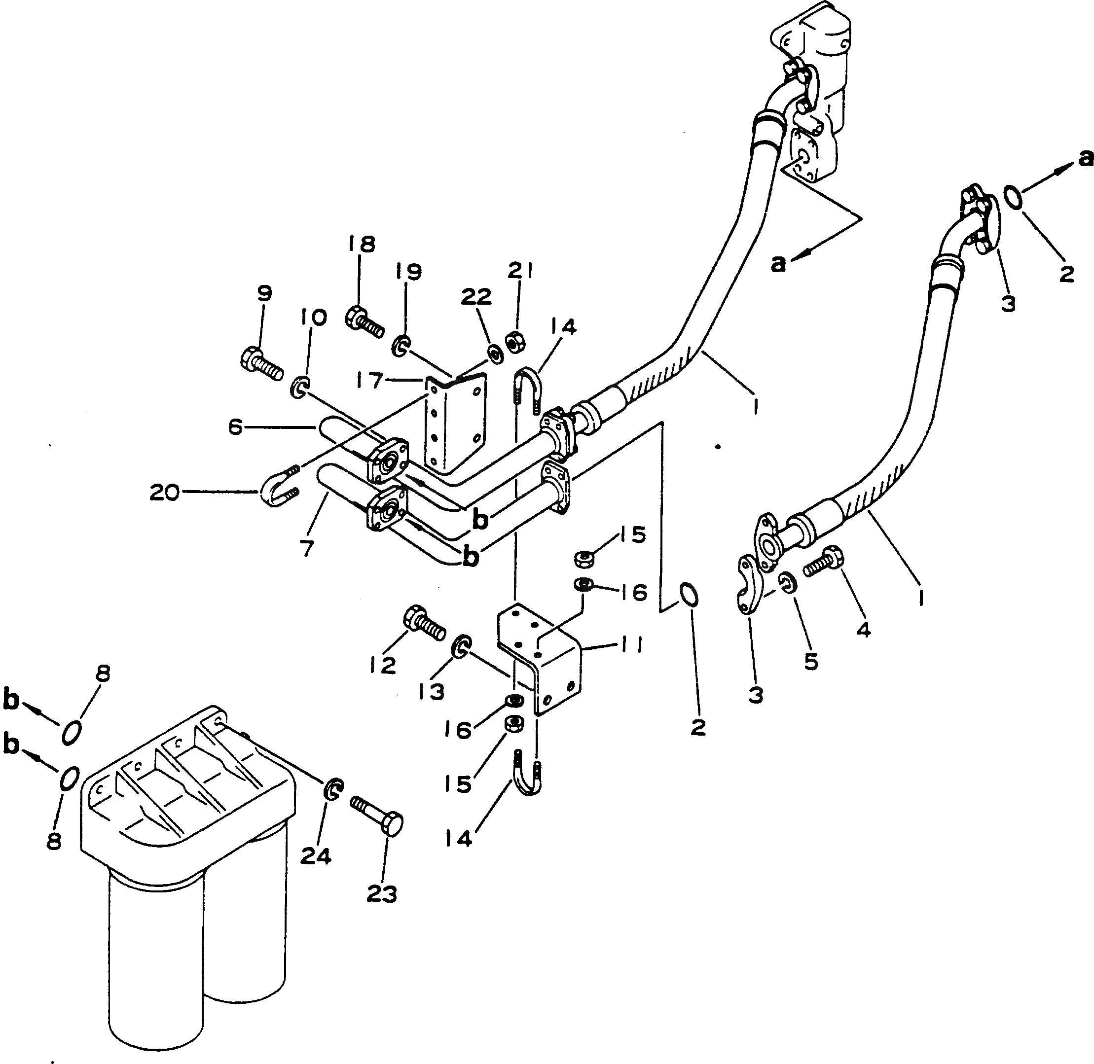 Кронштейн 566-01-35140 Komatsu