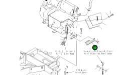 Кронштейн 22L-06-13131 Komatsu