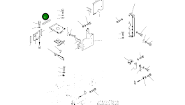 Лист 2A5-54-12680 Komatsu