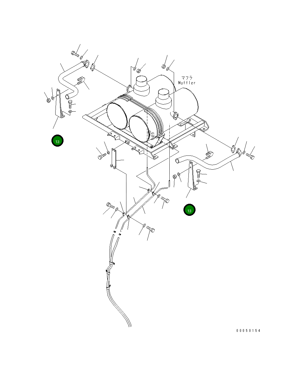 Кронштейн 21T-01-31311 Komatsu