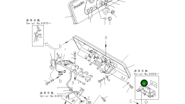 Кронштейн 104-06-51481 Komatsu