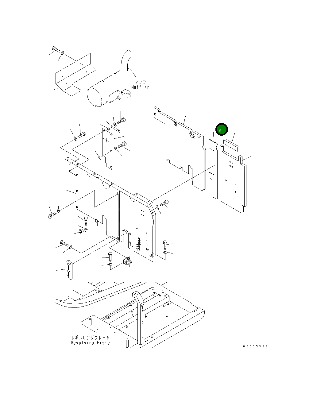 Лист 20E-54-K7730 Komatsu