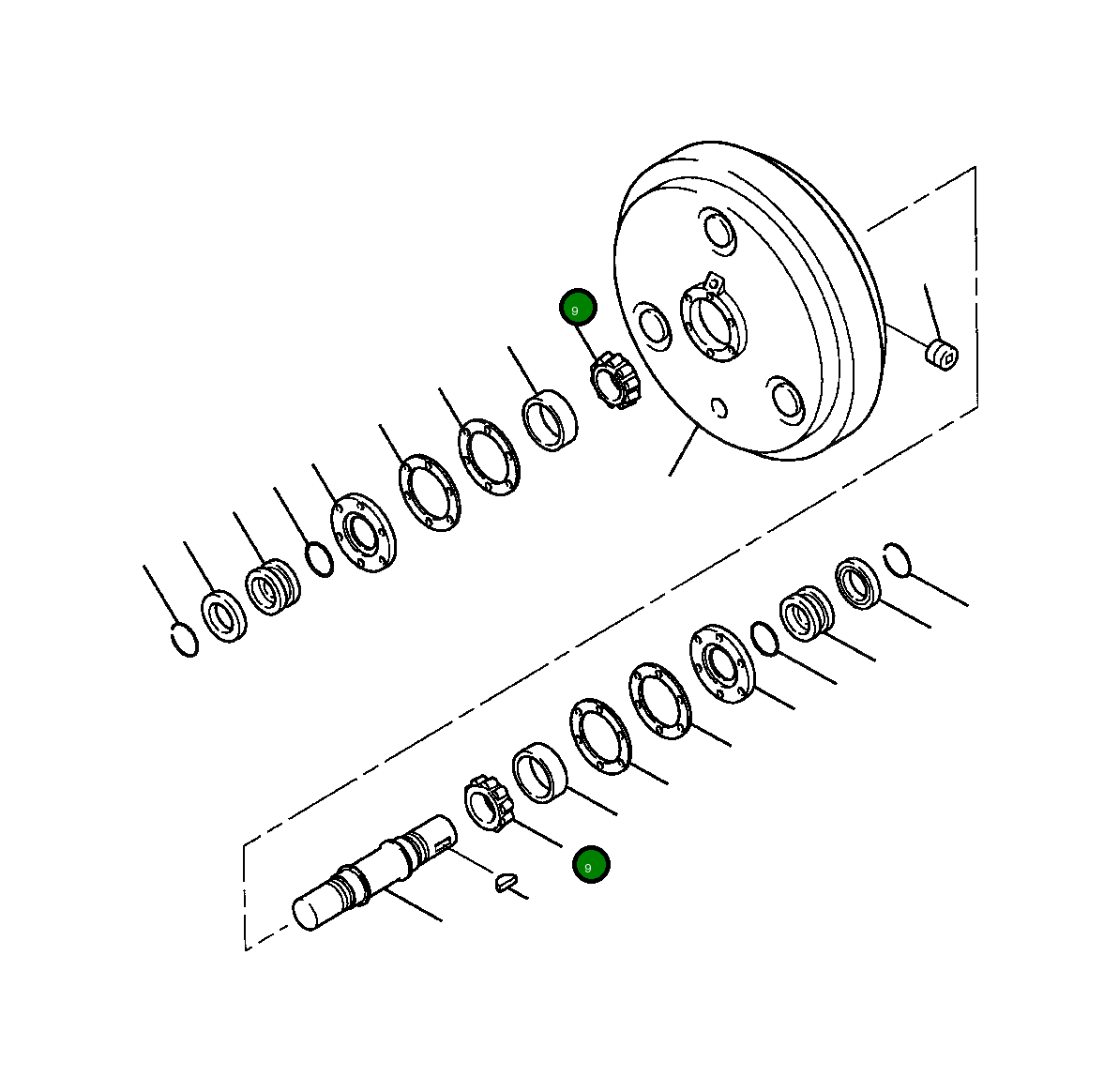 Конус ST 2 007 A Komatsu