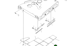 Лист 198-54-77320 Komatsu