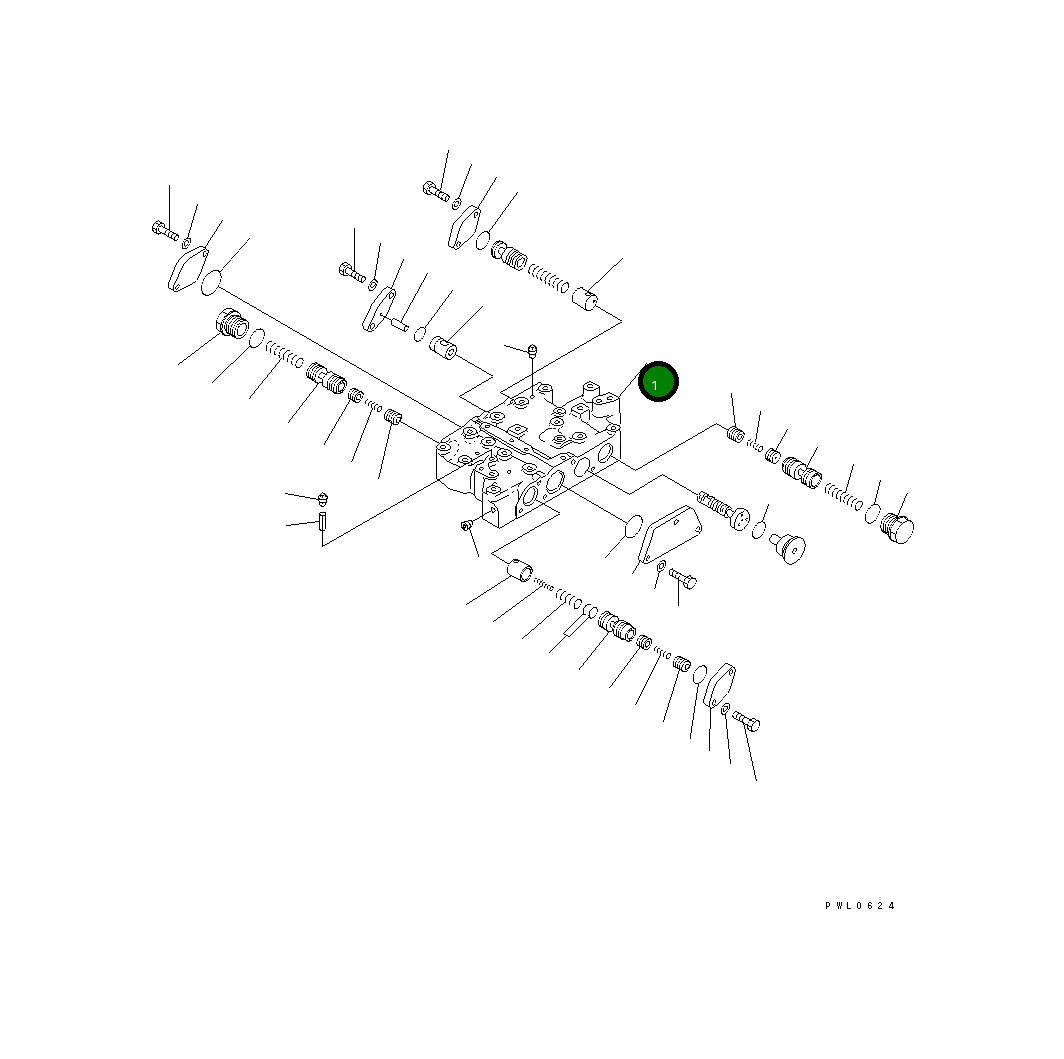 Корпус 195-15-35210 Komatsu