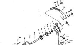Кронштейн 6712-61-2710 Komatsu