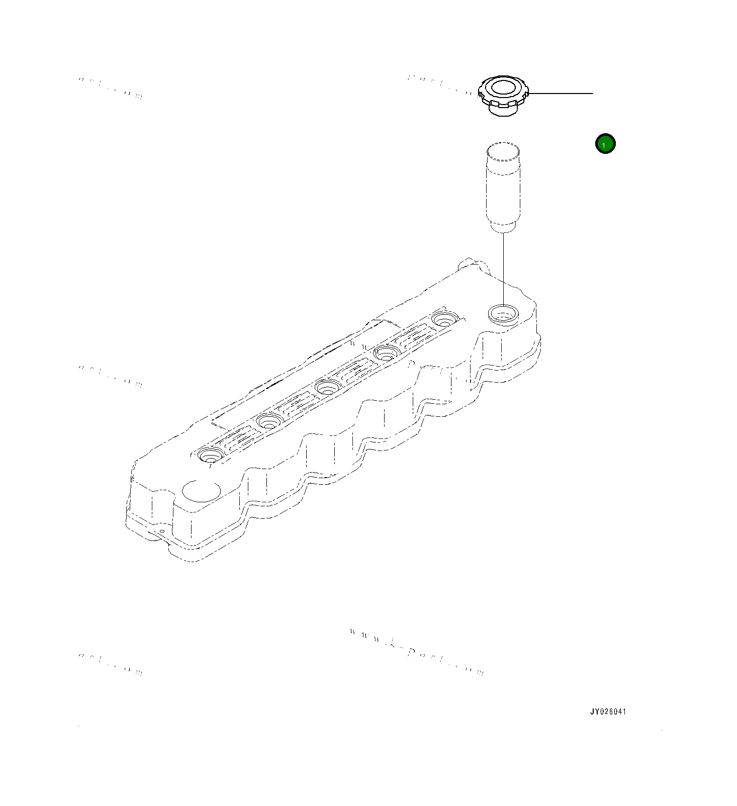 Колпак 6754118480 Komatsu