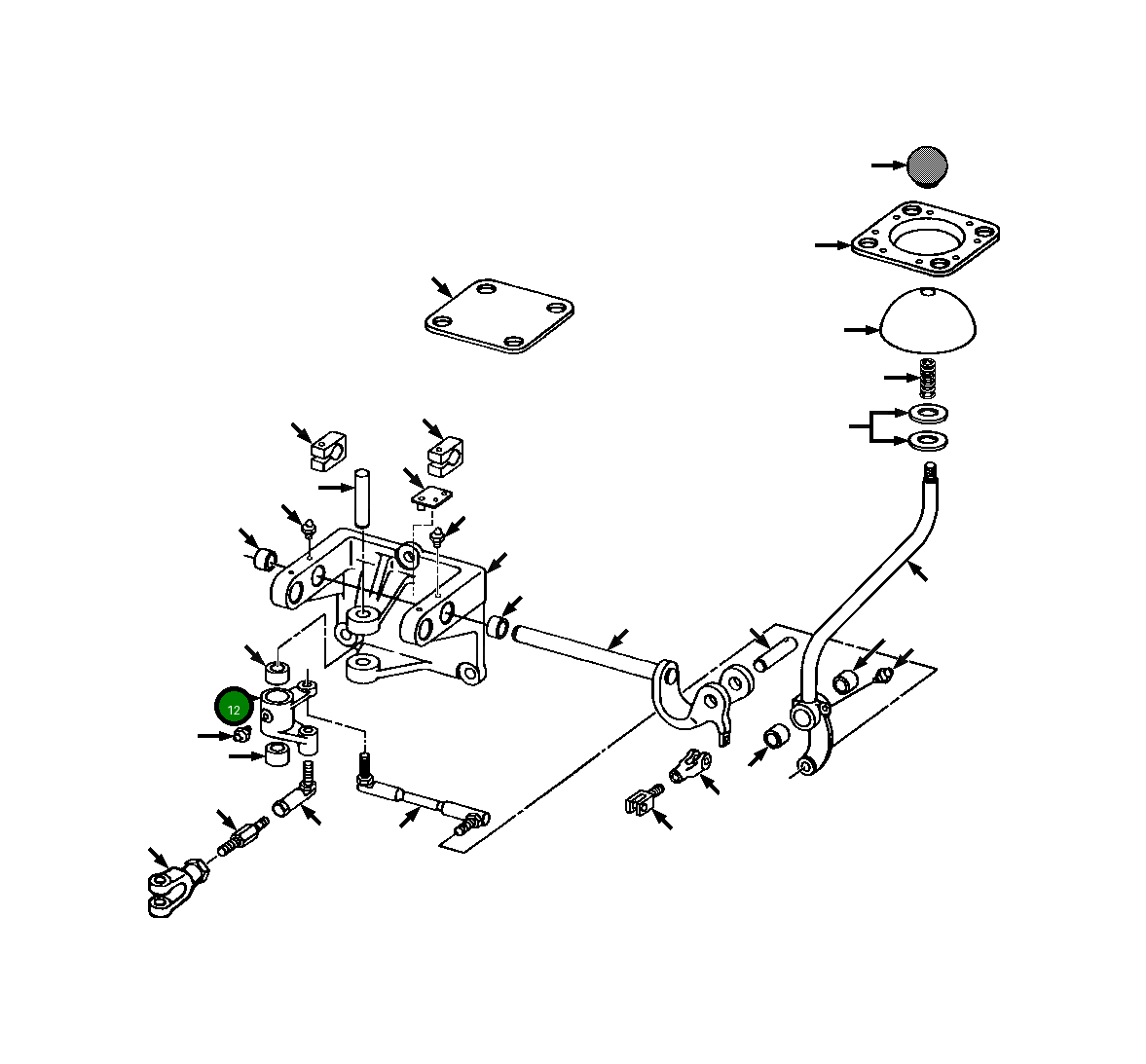 Коромысло подъёма 740 846 C1 Komatsu