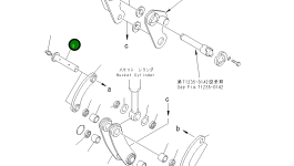 Палец 21X-970-2390 Komatsu