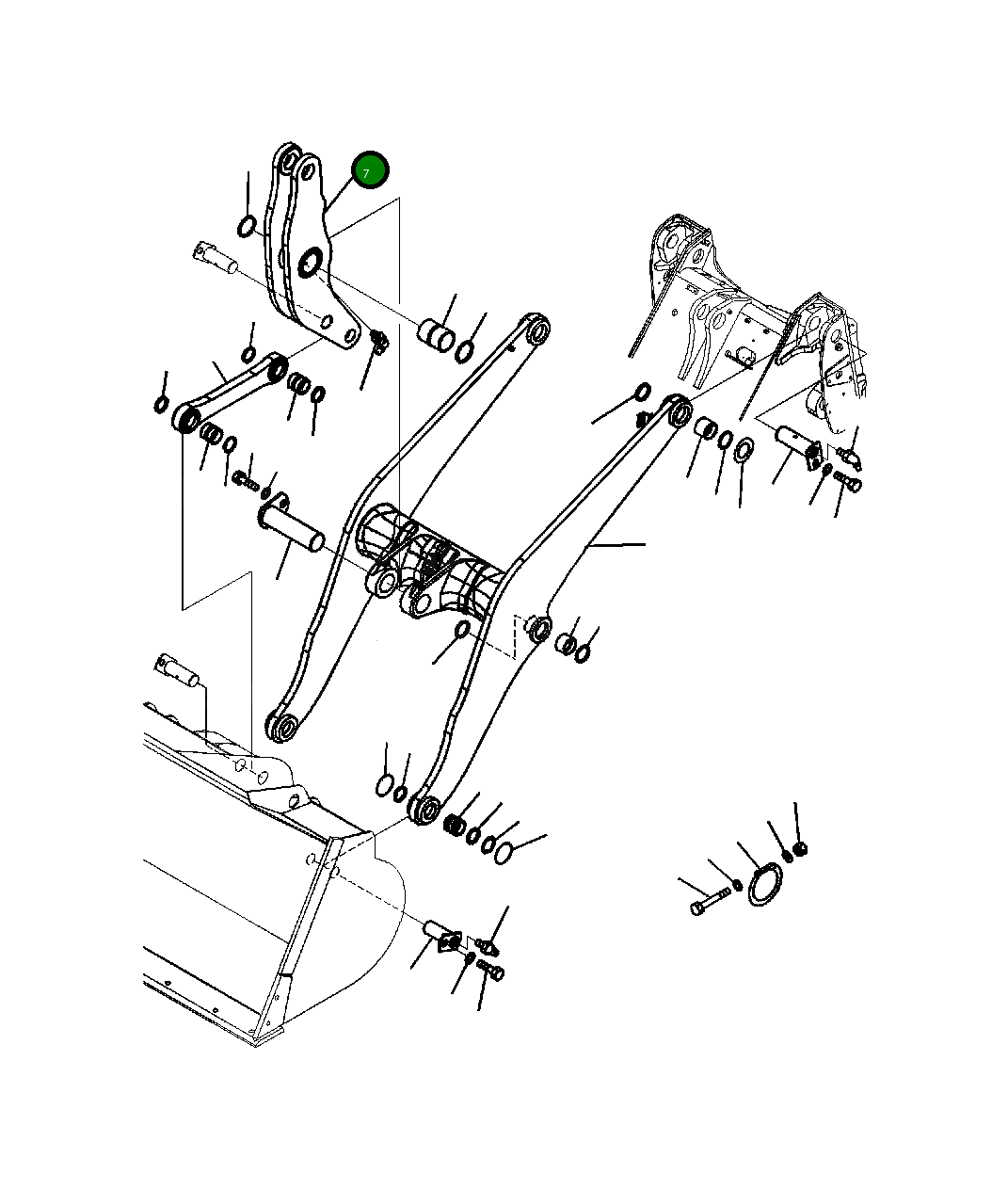 Коромысло 419-70-31211 Komatsu
