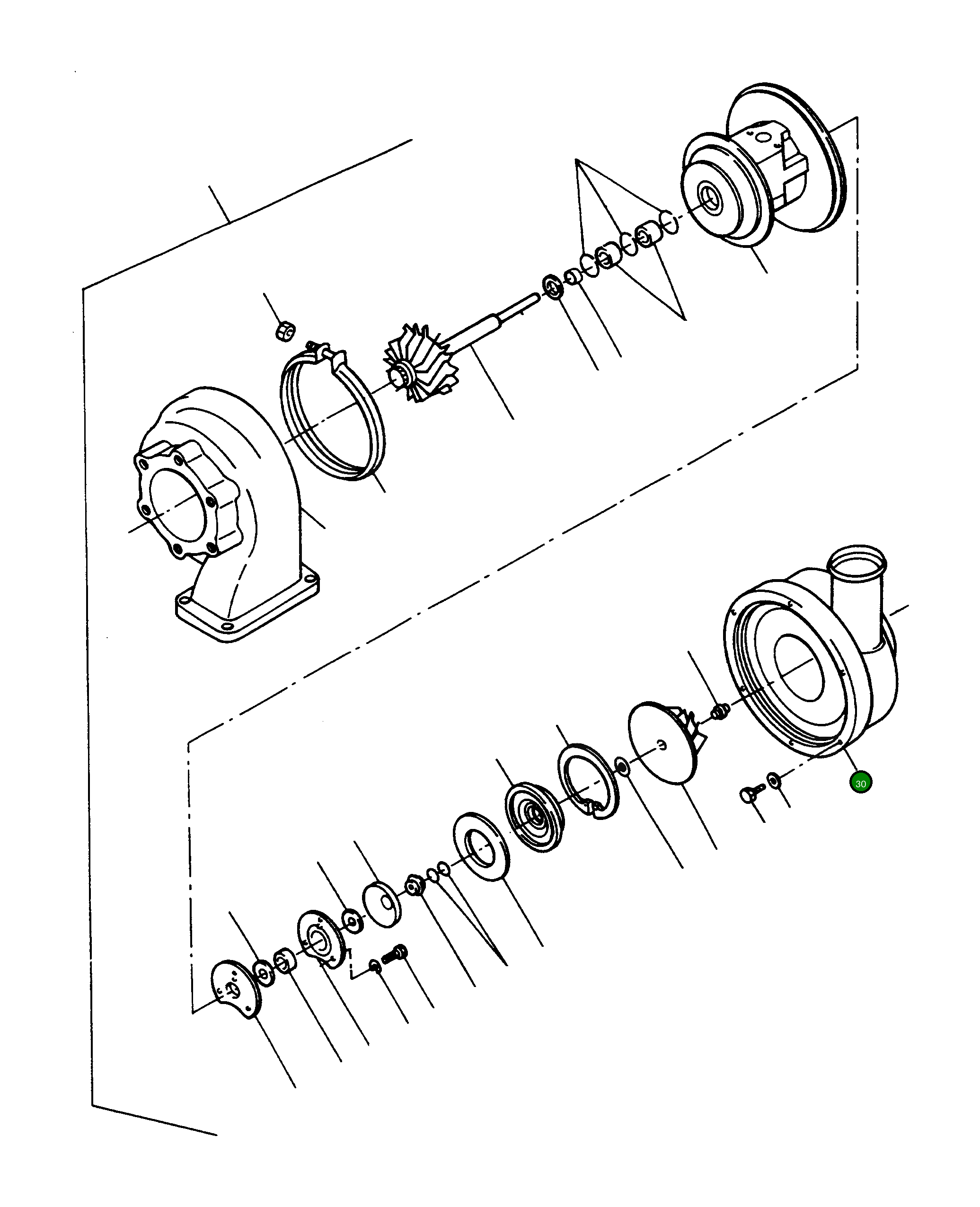 Корпус 2872886M1 Komatsu