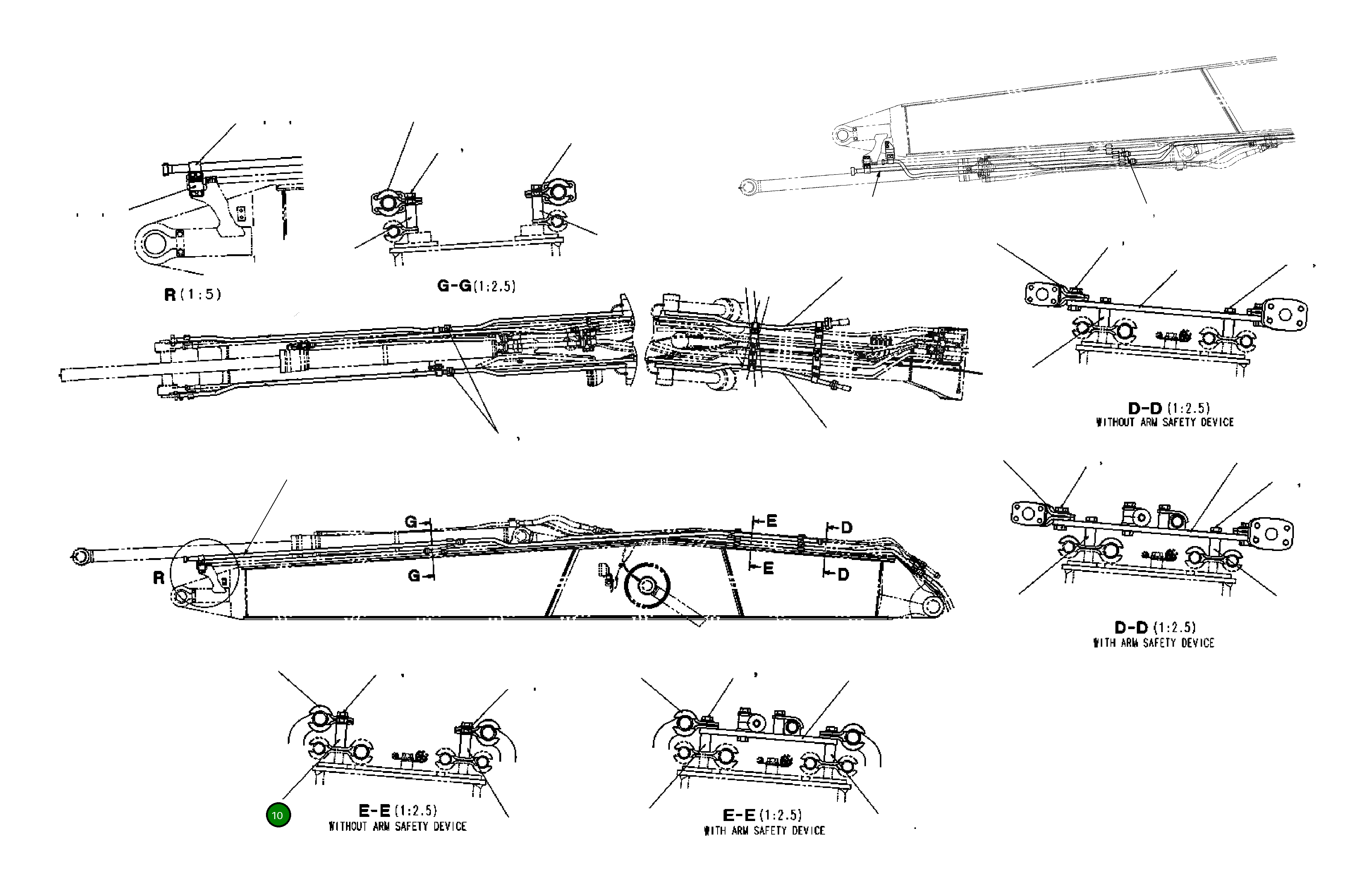 Кронштейн 206-62-73610NK Komatsu