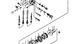 Ось TZ671B2076-02 Komatsu