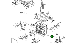 Кронштейн 428-S33-2111 Komatsu