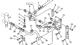 Трубка 203-62-86340 Komatsu