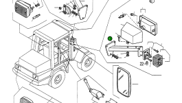 Кронштейн 4241056M91 Komatsu