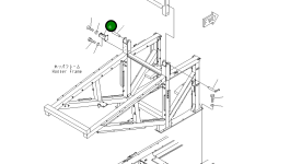 Кронштейн 8255-71-1280 Komatsu
