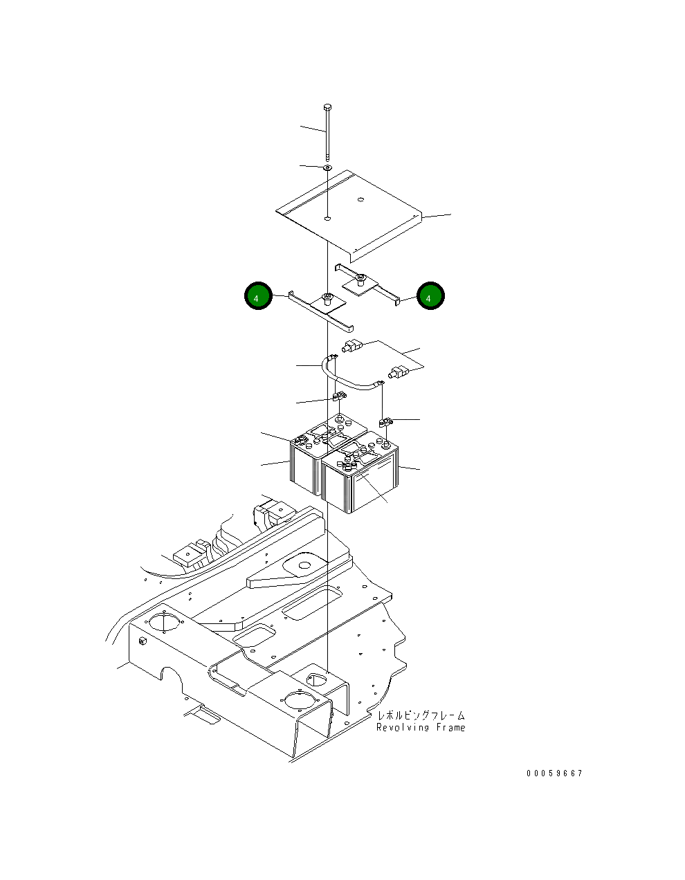 Кронштейн 22B-06-21440 Komatsu