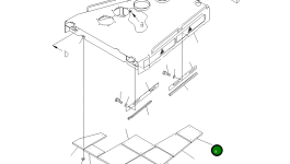 Лист 198-54-77330 Komatsu