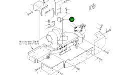 Кронштейн 6245-11-7451 Komatsu