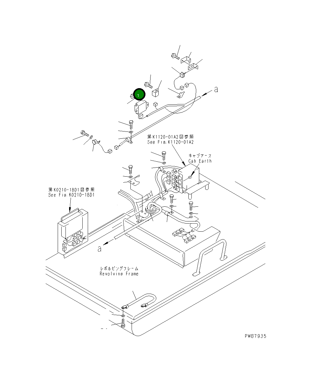 Контроллер 7834-27-2001 Komatsu