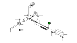 Кронштейн 67 978 A Komatsu