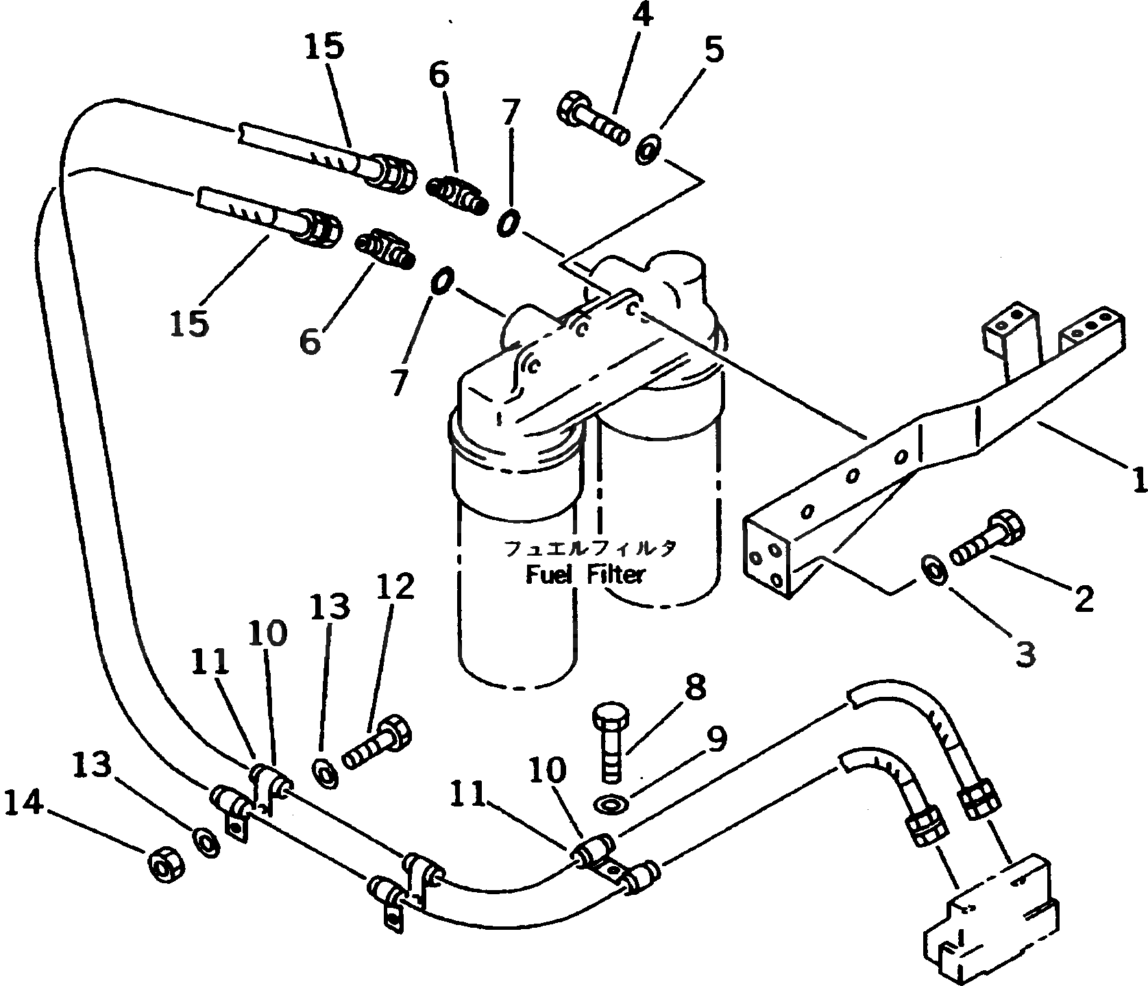 Кронштейн 561-44-67481 Komatsu