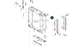 Кронштейн 419-54-51870 Komatsu