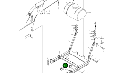 Кронштейн 8240-79-1190 Komatsu