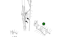 Кронштейн 203-943-6220 Komatsu