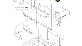 Лист 207-54-62640 Komatsu