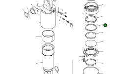 Набивка 561-50-86110 Komatsu