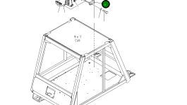 Кронштейн 561-88-86870 Komatsu