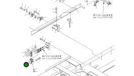 Кронштейн 8296-62-1250 Komatsu