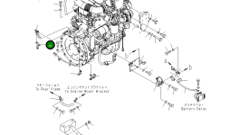 Кронштейн 416-06-31580 Komatsu